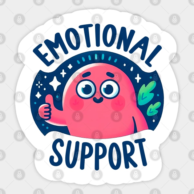 Emotional Support Sticker by 3coo